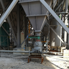 白灰窑除尘灰AV泵气力输送系统